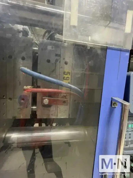 500 Ton 45 Oz JSW J500ELIII-1400H Electric Injection Molding Machine, mfg 2006/2005 (2) AVAILABLE