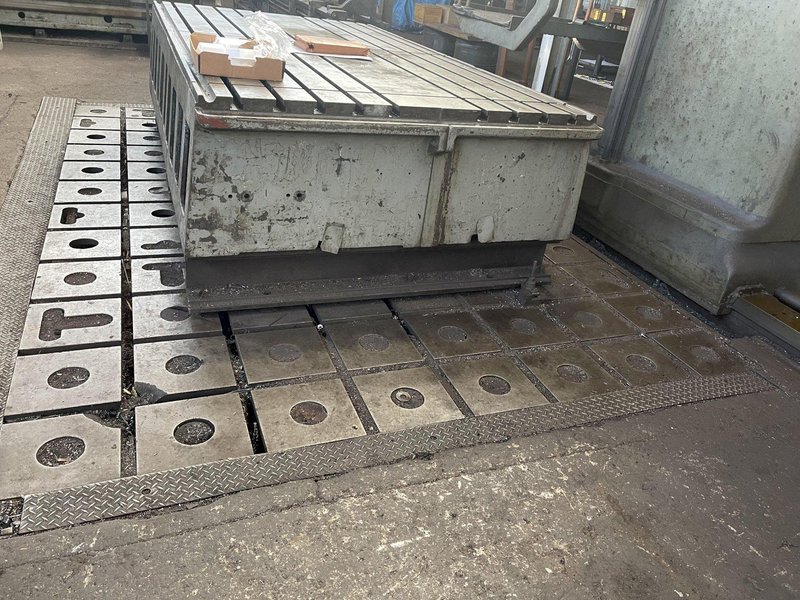 120&quot; X 188&quot; X 12&quot; T SLOTTED FLOOR PLATE. STOCK # 0312523