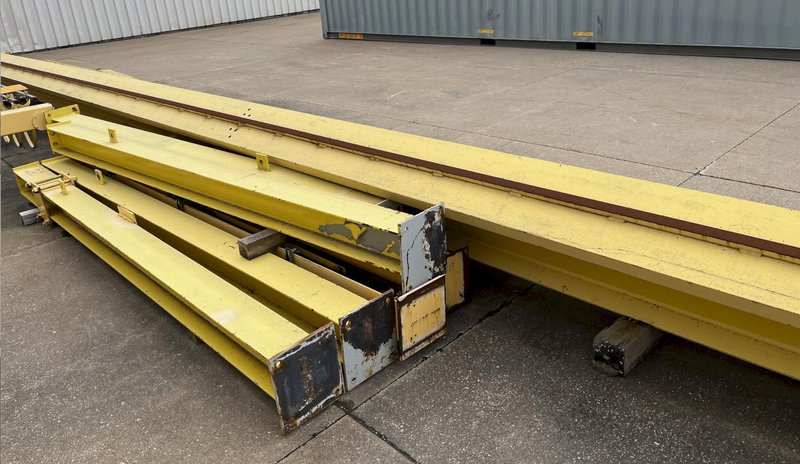 5-Ton Sievert Crane &amp; Hoist Four Post Freestanding Overhead Crane