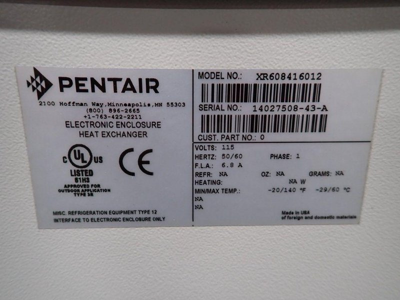 HOFFMAN HEAT EXCHANGER  -  XR608416012