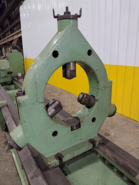 42" X 288" TOS CELAKOVICE MODEL #SU100 ENGINE LATHE WITH 4.25" HOLE AND METRIC THREADING: STOCK 15151