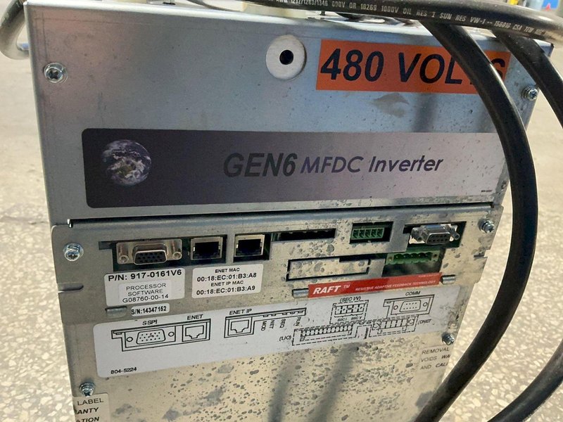 Welding Technology Corp. 45 Kva @ 480 Vac Gen6 Mfdc Inverter - 902-1102vr