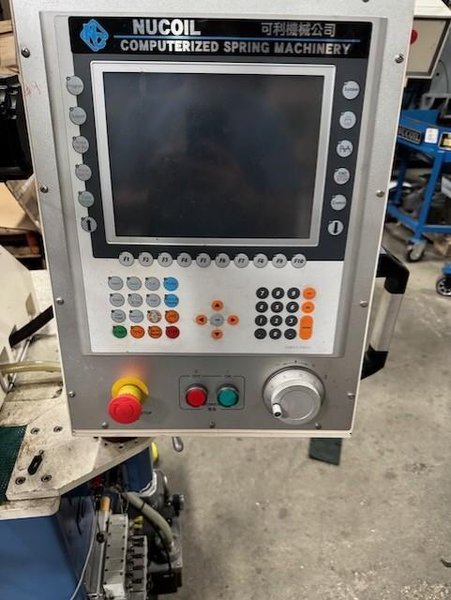 NUCOIL CNC COMPUTERIZED SPRING MACHINERY CNC SPRING FORMER