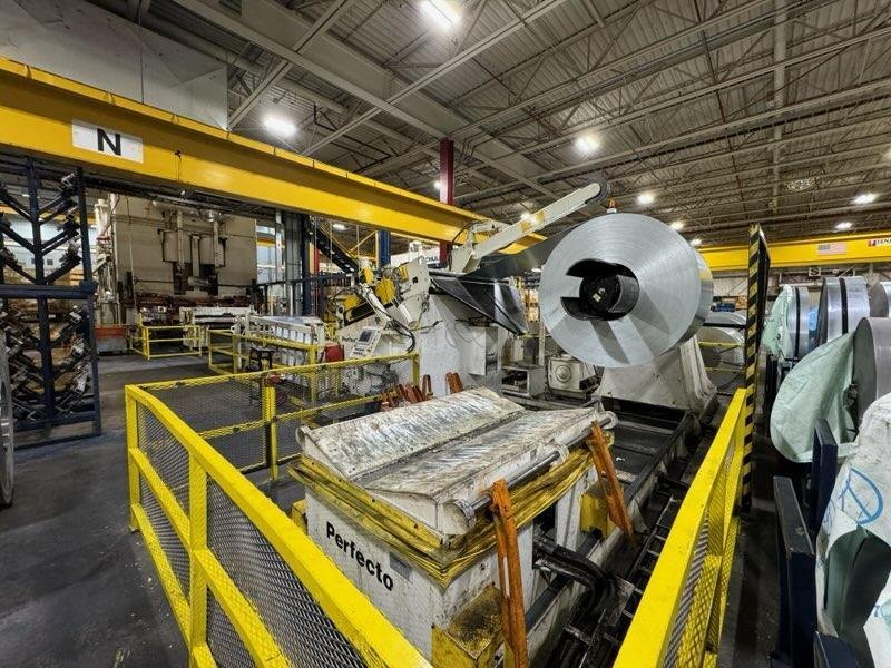 Perfecto Coil Feed Line 60,000 Lbs. x 72&quot; Wide