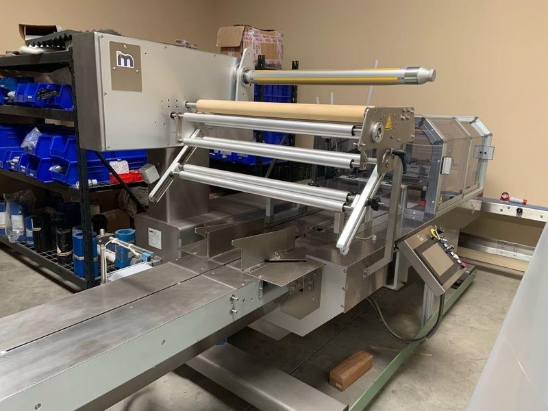 Mainline Industries Phantom Horizontal Bottom Seal Flow Wrapping Machine, 2020 – Never Used *PRICE DROPPED*