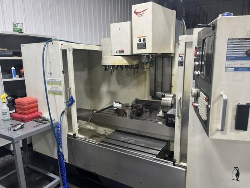Fadal VMC 5020AHT, 2000 – 4th Axis Rotary, Tailstock, Tombstone, 10″ Chuck