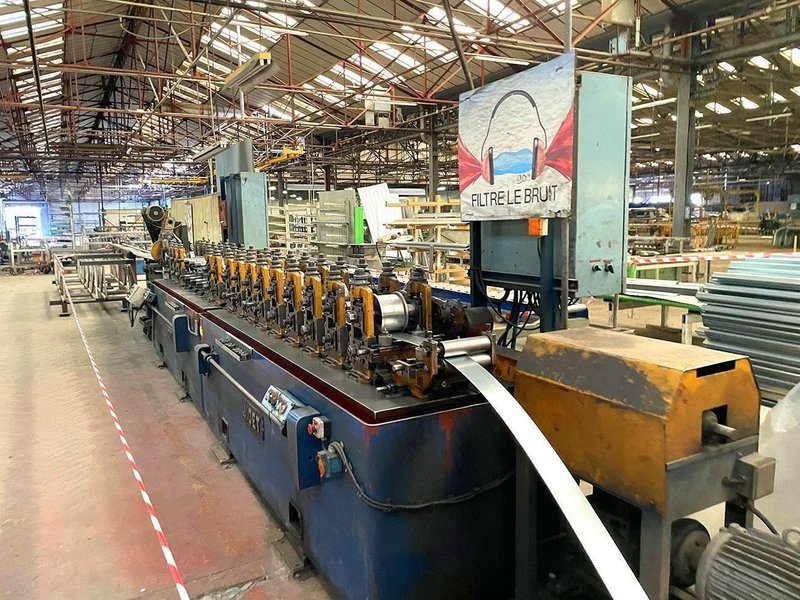 Jidet - rollforming line with 7 tool sets