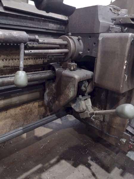 #2A WARNER &amp; SWASEY MODEL #M-3470 TURRET LATHE WITH CROSS SLIDING TURRET, " HOLE: YOBRO #24548