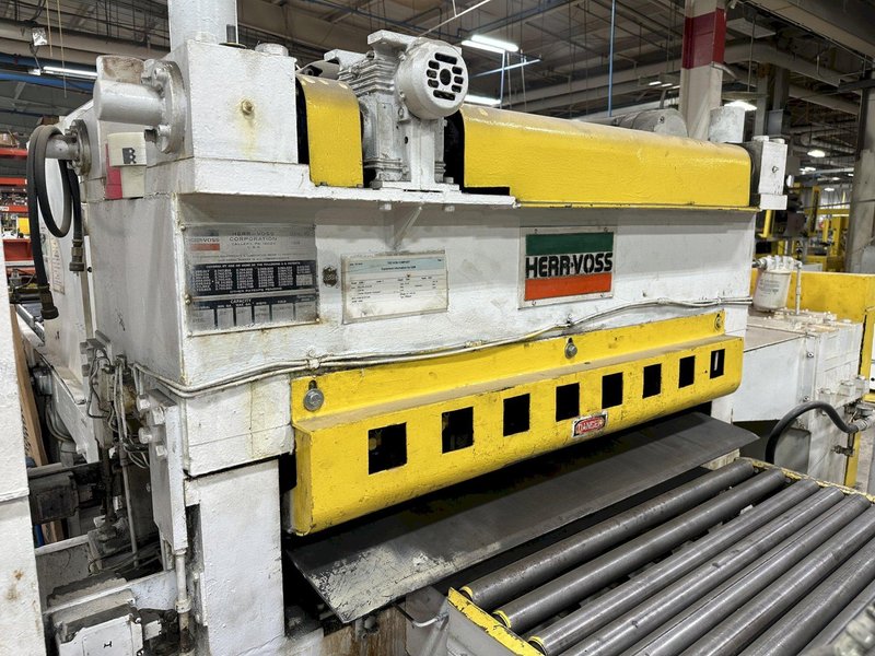 48" X 14 GA STRILICH, ROWE &amp; HERR-VOSS CUT TO LENGTH CTL LINE: STOCK #22752