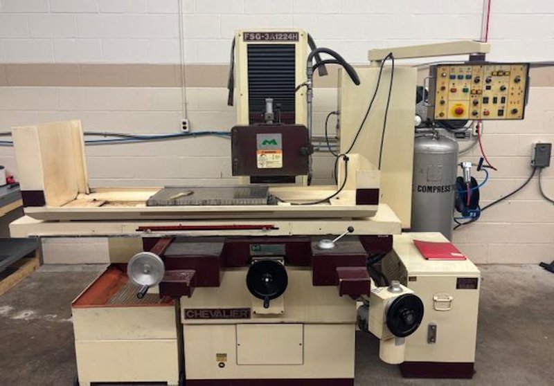 12&quot; X 24&quot; CHEVALIER MODEL #FSG-3A1224H 3 AXIS AUTOMATIC HORIZONTAL SURFACE GRINDER: YOBRO #24048