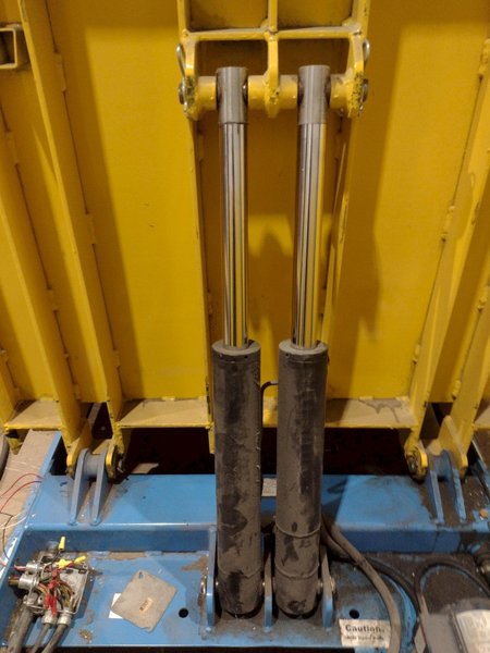 4,000 LBS X 48" X 48" MAX MODEL #LPTT-UP-40-90 HYDRAULIC TILT UPENDER 90 DEGREE FLIP TABLE: YOBRO #25894