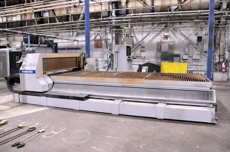 6&#039; x 12&#039; Komatsu Rasor Model KCR-12612 CNC Plasma Table &amp; Model G9120-II Power Unit: Stock #23460