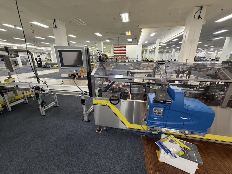 Econocorp Econoseal Spartan 11234 Automatic End-Load Glue Cartoner, 2023 – Multi-lane with Two Infeed Belt Conveyors and Automatic Servo Product Loaders