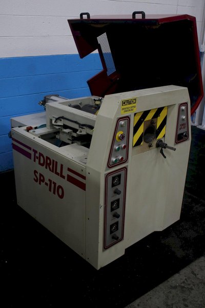 T-DRILL  MODEL #SP-110 TUBE END SPININING MACHINE: STOCK #74092