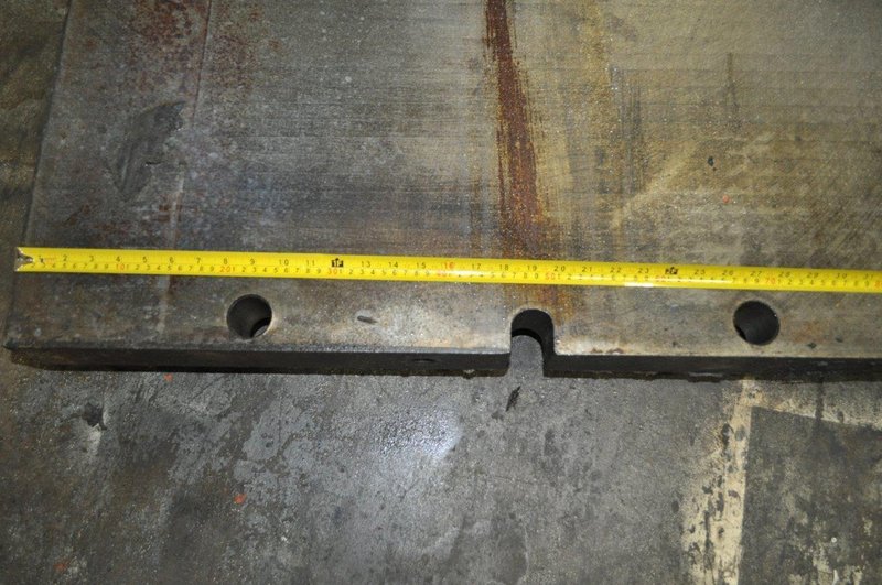 72&quot; X 48&quot; x 3&quot; Bolster Plate