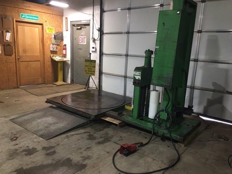 HIGHLIGHT INDUSTRIES SYNERGY 3 LP SPIRAL SEMI-AUTO STRETCH WRAPPER STOCK# 2620