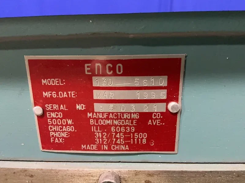 ENCO 32" 3 IN 1 SHEET METAL MACHINE   -  130-5610