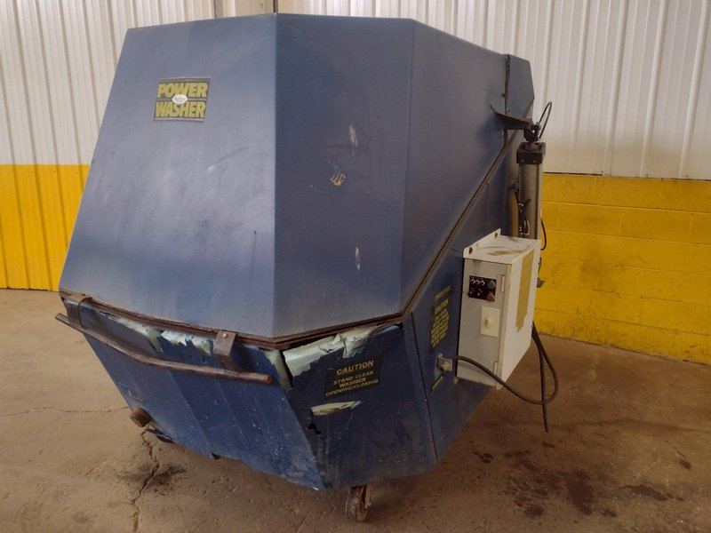 ROTARY CLAMSHELL TYPE HEATED PARTS WASHER:  STOCK #16565