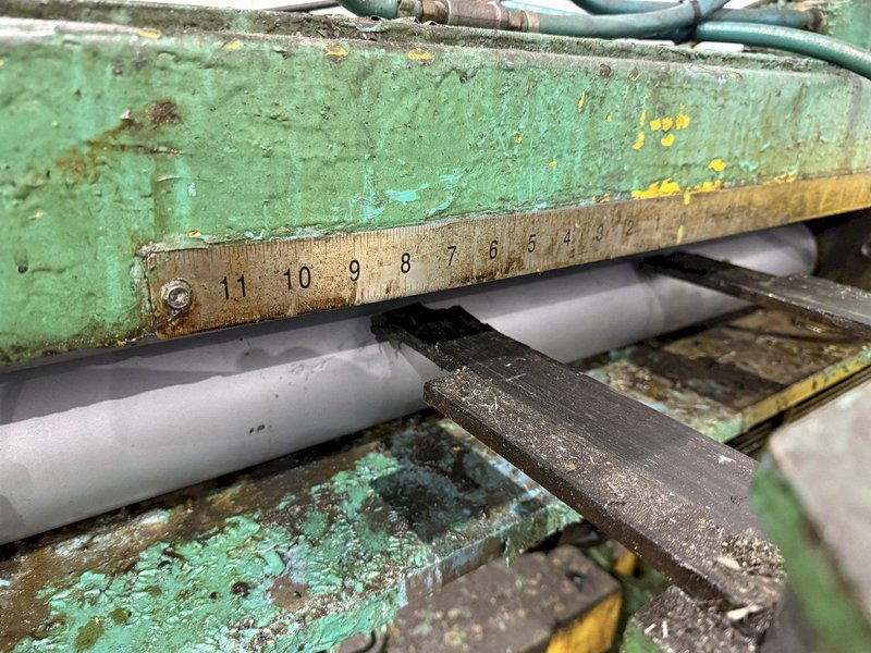 10,000 LBS X 24" X .105" ROWE ENTRY SERVO FEED LINE, COIL CAR, REEL, STRAIGHTENER, INDRAMAT SERVO FEED: YOBRO #24518