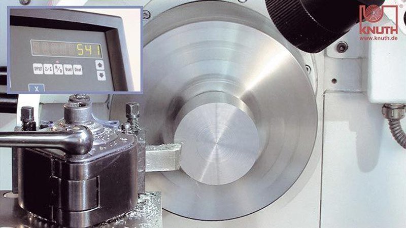 KNUTH V-TURN 410/1500 UNIVERSAL ENGINE LATHE