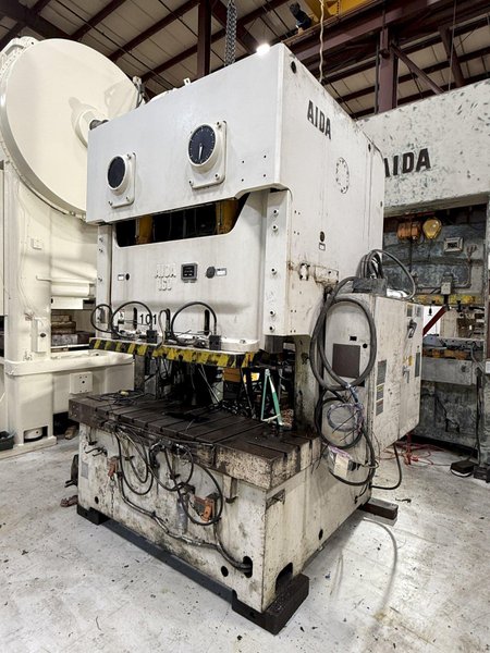 160 Ton Aida NC2-160-1 Used Double Crank Gap Mechanical Press For Sale