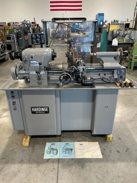 HARDINGE HLV-H Precision Tool Room Lathe USA #6790