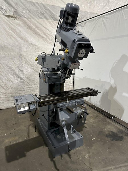 3 HP LAGUN REPUBLIC FTV-1 VERTICAL MILL. STOCK #0743022