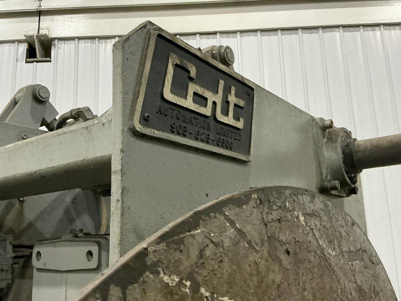 20,000 LBS X 48" COLT MODEL #CHD-DR2000 DOUBLE END MOTORIZED UNCOILER COIL REEL : YOBRO #24894