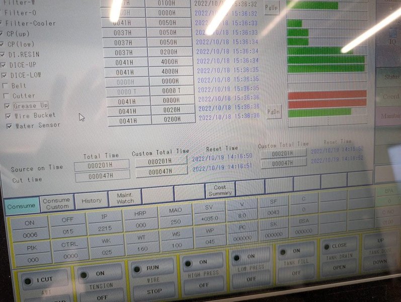 Sodick ALN 400G CNC Wire EDM, 2022 – Rotary Table