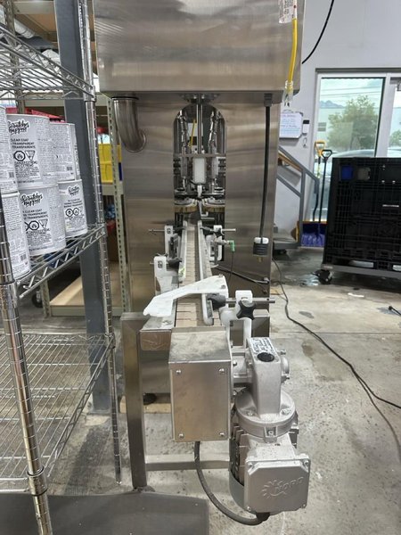 Geninox Spindle Capper with Bowl Feeder, 2020