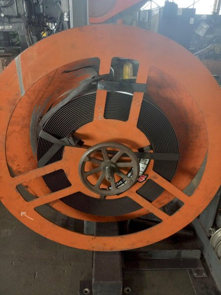 SAMUEL/SIGNODE SMSBM10/VS32 AUTOMATIC STRAPPING SYSTEM. STOCK # 0891924