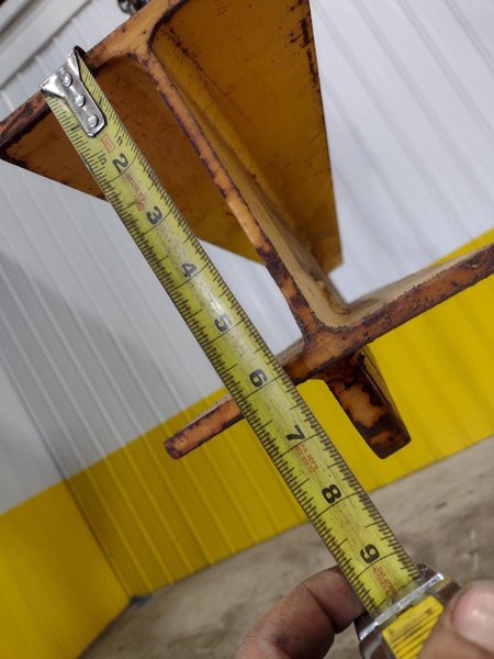 5,500 LBS X 6' LETELLIER CRANE SPREADER BAR LIFTING BEAM: STOCK #22642