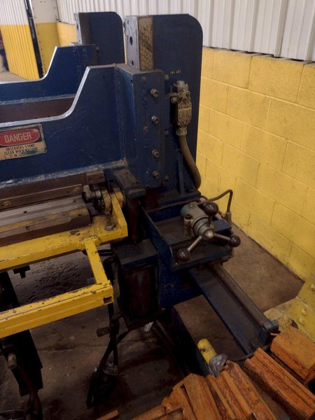 24" X 36" FELDMAN MODEL FF-24 DOUBLE WING TANGENT BENDER / BRAKE: STOCK #16172