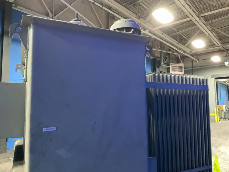 GENERAL ELECTRIC 8 PSI POSITIVE / 3 PSI NEGATIVE, 1630 KVA RECTIFIER DUTY TRANSFORMER