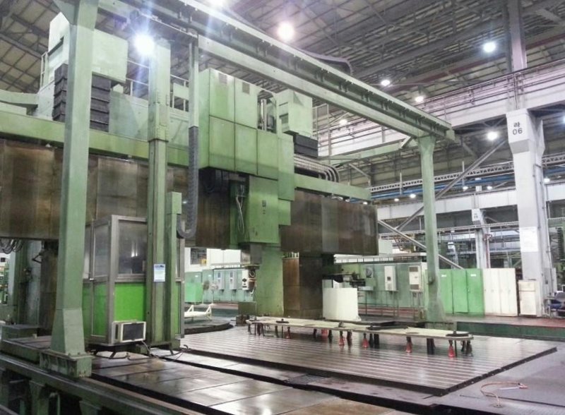 Schiess Froriep 63 FZG  MillTurn CNC Gantry Type Combination Milling &amp; Vertical Turning Center
