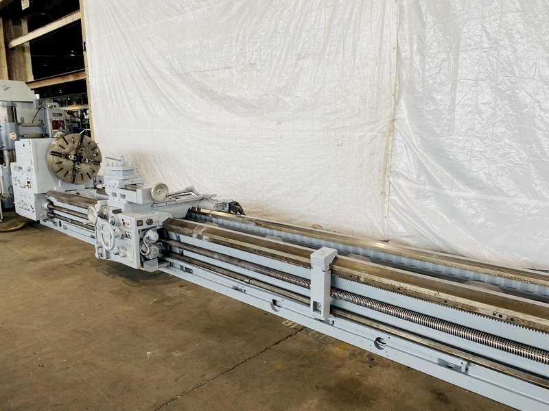 44&quot; X 396&quot; TOS MODEL #SU100 HEAVY DUTY ENGINE LATHE. STOCK # 0848121