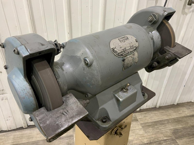 8"  GENERAL MODEL  EG-800 DOUBLE PEDESTAL GRINDER: STOCK #81165