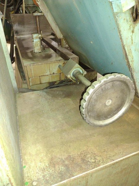 16" x 20" W.F. WELLS MODEL #F-16-2 HYDRAULIC  TWIN POST HORIZONTAL BANDSAW: STOCK #20094