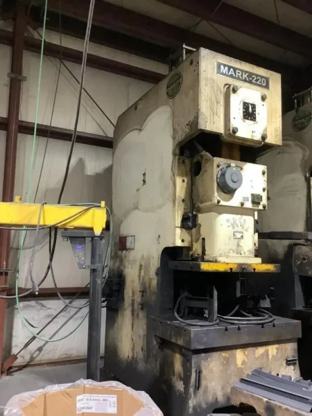 SUTHERLAND 200 TON GAP FRAME PRESS  -  MARK-220