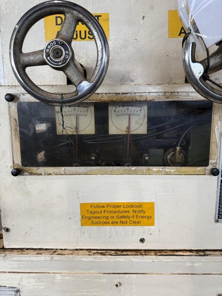 1,100 Lb. x 6&quot; x .05&quot; AIDA SERVO FEEDLINE W/ DUAL UNCOILER. STOCK # 0130225.