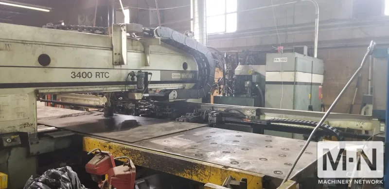 1997 WA WHITNEY 3400 RTC PLASMA/PUNCH W/YHPERTHERM 2000