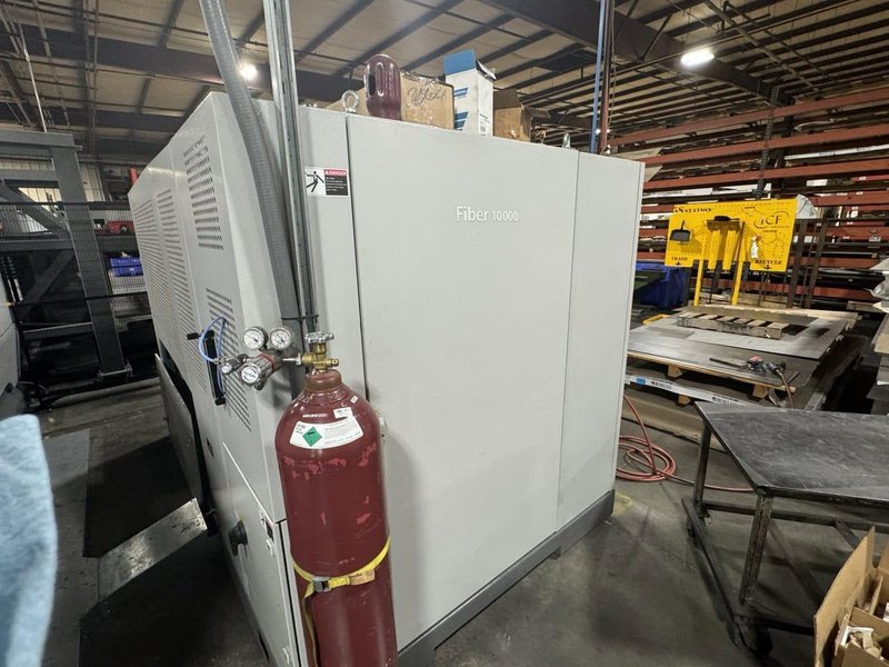 10,000 Watt Bystronic BySmart 3015 Fiber Laser, 2021 – W/ByTrans Extended Automation – Load Unload System , 5’x10′ Table