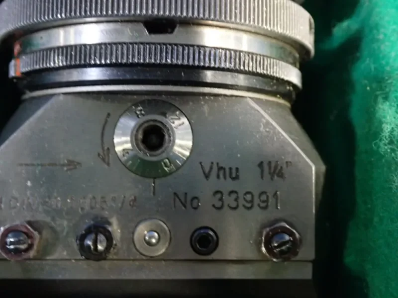 NAREX UNIVERSAL BORING AND FACING HEAD SET 1-1/4"   -  VHU-125 / NO.33991