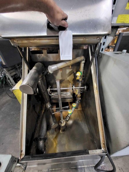 1 - PREOWNED RANSOHOFF STAINLESS STEEL PARTS WASHER, S/N: 4445