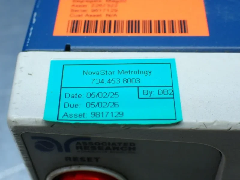 ASSOCIATED RESEARCH HYPOT SERIES DIELECTRIC WITHSTAND TESTER.   -  3865