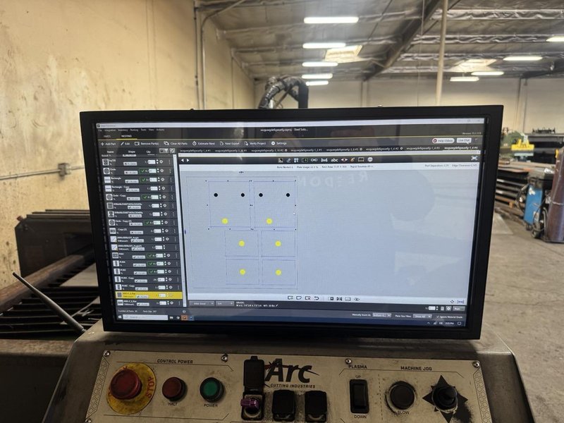 6′ x 20′ Arc  Cut Pro 20620 Plasma, 2022 – Hypertherm XPR 300