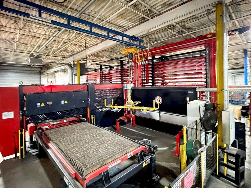 Kasto Uniline Sheet Metal In-Line Storage System