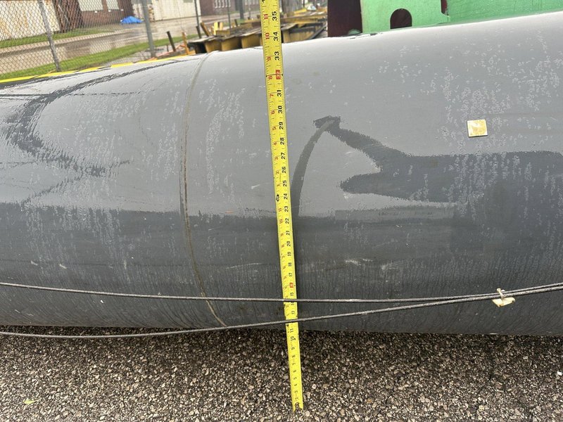 8,000 CFM ZEKS MODEL #8000HDF MIST ELIMINATOR VERTICAL TANK: STOCK #23052