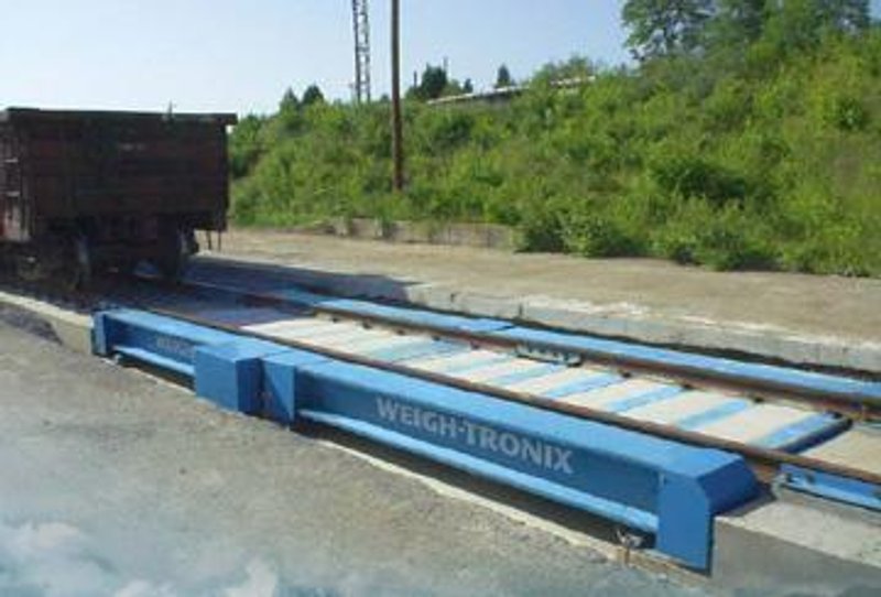 340,000 LB WEIGH TRONIX RAILROAD PLATFORM TRAIN SCALE: STOCK #65458