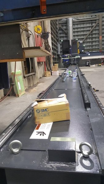 8′ x 20′ Komatsu TFPL08 6 Series 2 in 1 Plasma Oxyfuel Cutting System, 2023